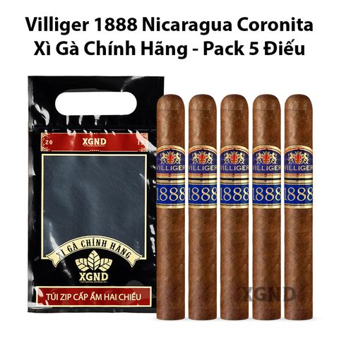 Cigar Villiger 1888 Nicaragua Coronita - Xì Gà Chính Hãng