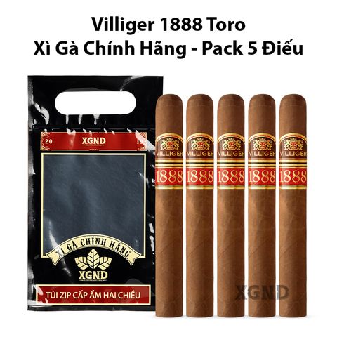 Cigar Villiger 1888 Toro - Xì Gà Dominica Chính Hãng