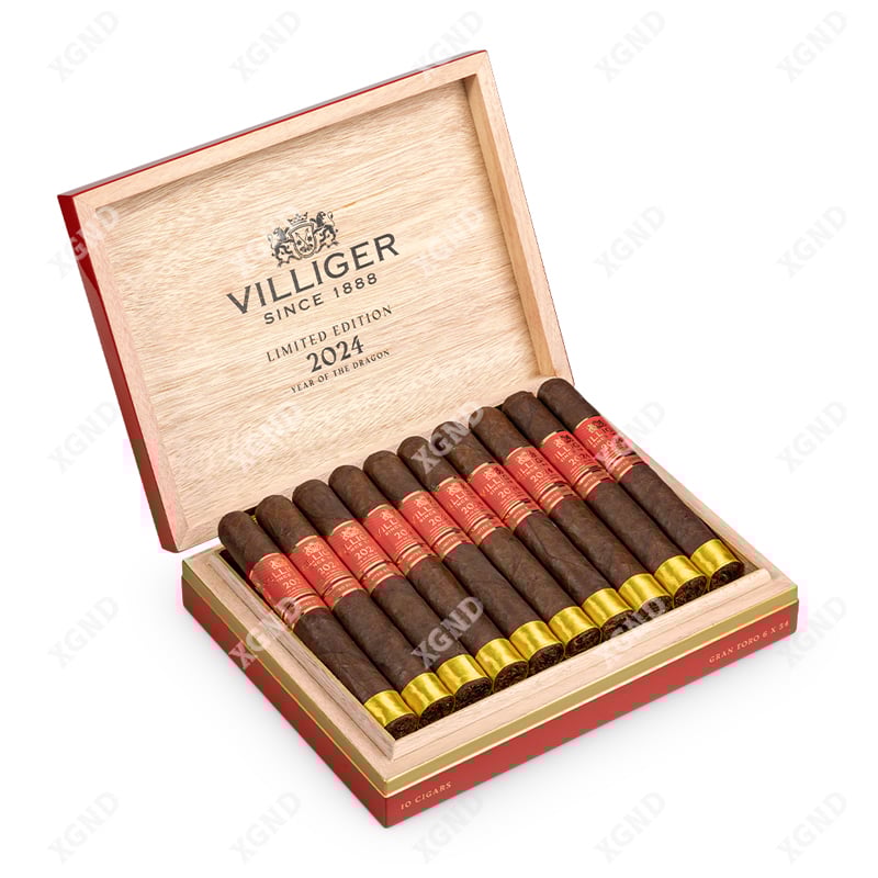 Cigar Villiger 1888 Gran Toro Year Of The Dragon Limited Edition 2024 - Xì Gà Chính Hãng