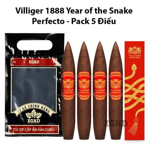 Cigar Villiger 1888 Perfecto Year Of The Snake Limited Edition 2025 - Xì Gà Chính Hãng