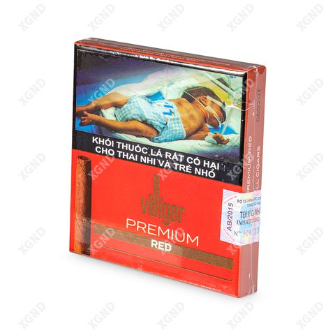 Cigar Villiger Premium Red - Xì Gà Mini Đức Chính Hãng