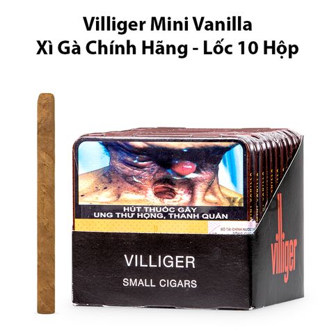 Cigar Villiger Mini Vanilla - Xì Gà Mini Đức Chính hãng