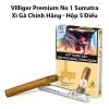 Cigar Villiger Premium No 1 Sumatra - Xì Gà Mini Chính Hãng