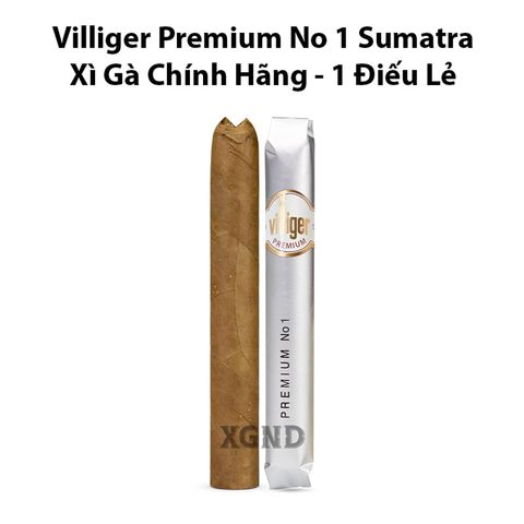 Cigar Villiger Premium No 1 Sumatra - Xì Gà Mini Chính Hãng