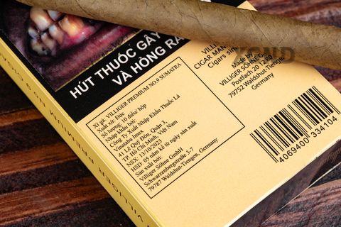 Cigar Villiger Premium No 9 Sumatra - Xì Gà Đức Chính Hãng