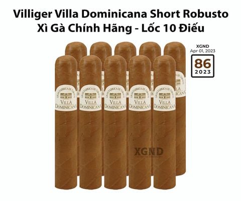 Cigar Villiger Villa Dominicana Short Robusto - Xì Gà Chính Hãng