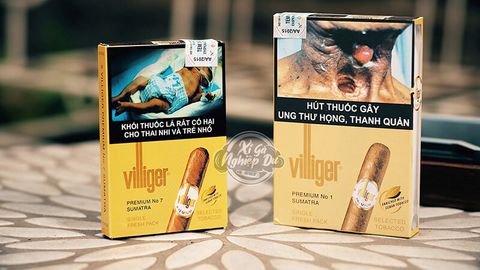 Cigar Villiger Premium No 1 Sumatra - Xì Gà Mini Chính Hãng