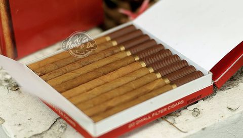 Cigar Villiger Premium Red Filter - Xì Gà Mini Chính Hãng
