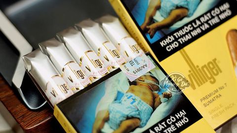 Cigar Villiger Premium No 7 Sumatra - Xì Gà Mini Chính Hãng