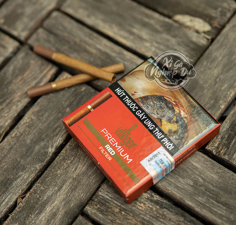 Cigar Villiger Premium Red Filter - Xì Gà Mini Chính Hãng