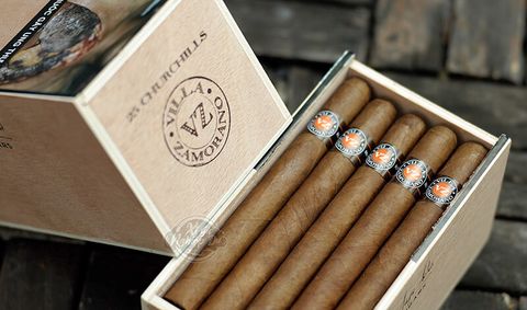 Cigar Villa Zamorano Churchill - Xì Gà Honduras Chính Hãng