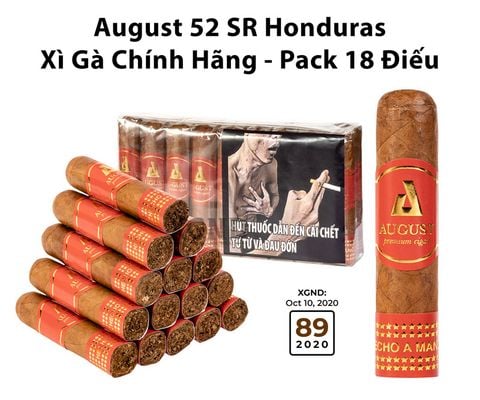 Cigar August 52 SR - Xì gà Honduras Chính Hãng