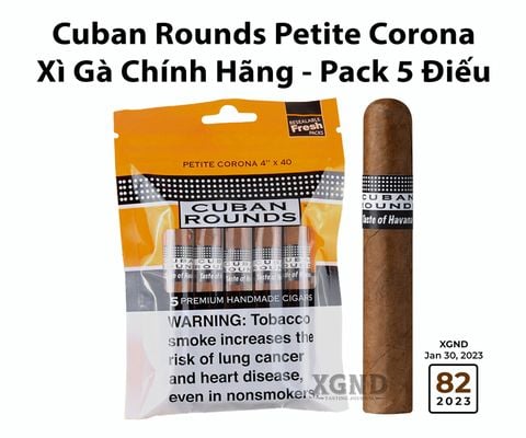 Cigar Cuban Rounds Petite Corona - Xì Gà Chính Hãng