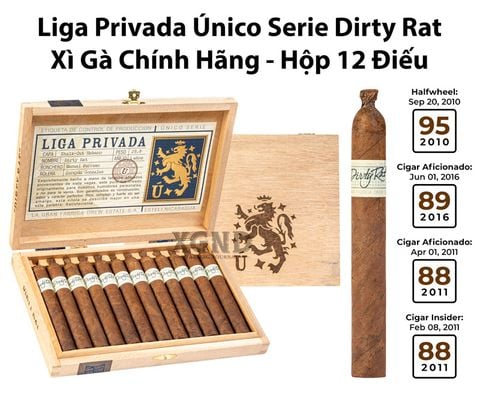 Cigar Liga Privada Unico Serie Dirty Rat - Xì Gà Chính Hãng