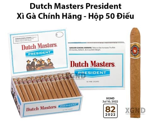 Cigar Dutch Masters President - Xì Gà Chính Hãng