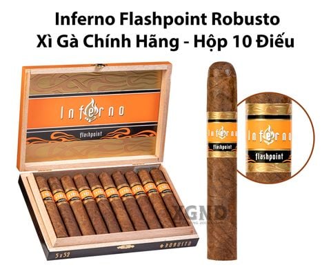 Cigar Inferno Flashpoint Robusto - Xì Gà Chính Hãng