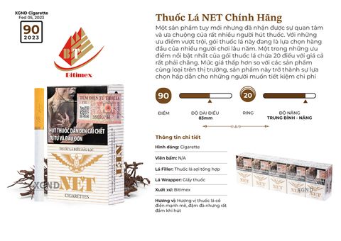 Thuốc Lá NET - Thuốc Lá Chính Hãng