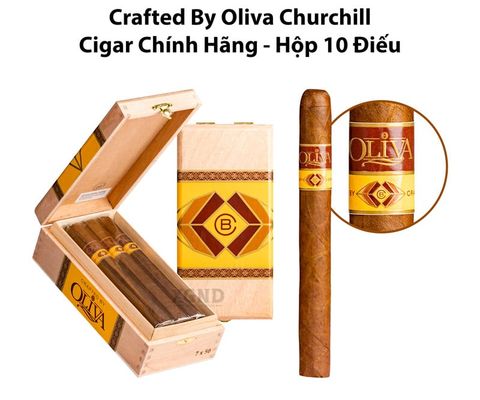 Cigar Crafted By Oliva Churchill - Xì Gà Chính Hãng