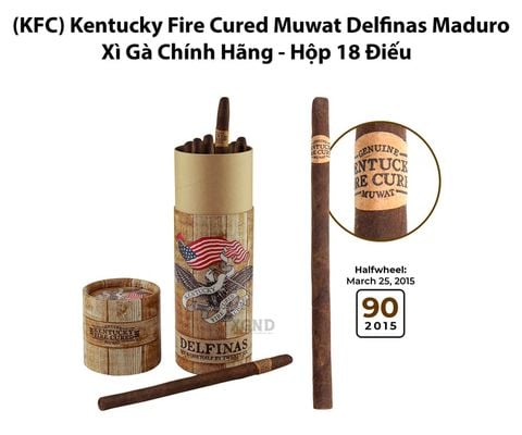 Cigar Kentucky Fire Cured Delfinas Maduro - Xì Gà Chính Hãng