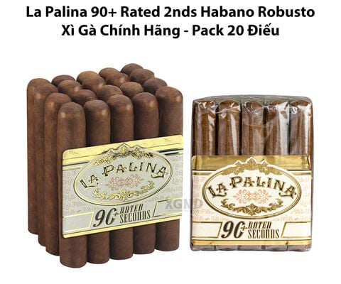 Cigar La Palina 2nds Habano Robusto - Xì Gà Chính Hãng - Pack 20 Điếu