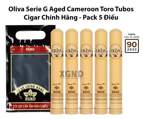 Cigar Oliva Serie G Tubos Toro - Xì Gà Nicaragua Chính Hãng