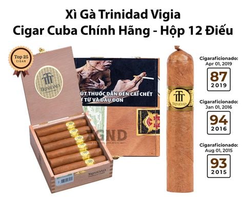 Cigar Cuba Trinidad Vigia - Xì Gà Cuba Chính Hãng