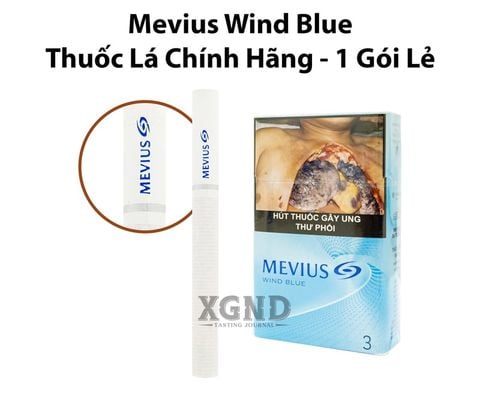 Thuốc Lá Mevius 3 Wind Blue - Thuốc Lá Chính Hãng