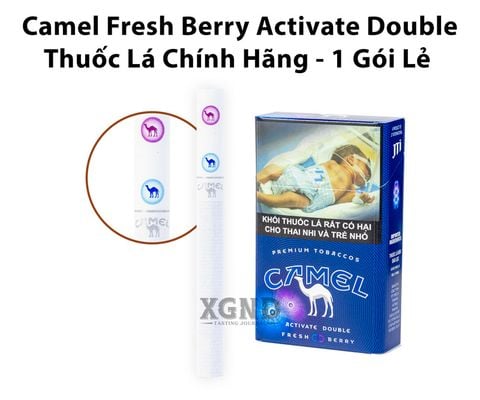 Thuốc Lá Camel Fresh Berry - Camel Lạc Đà Hai Bấm