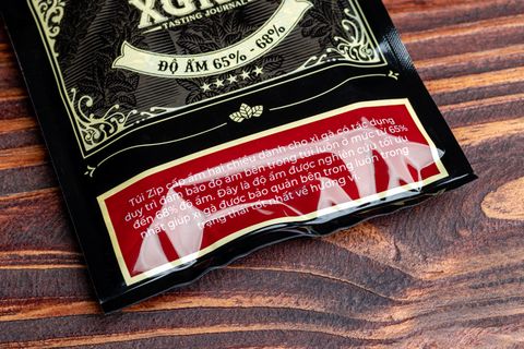 Túi Zip Cấp Ẩm Hai Chiều Xì Gà XGND - Phụ Kiện Bảo Quản Xì Gà