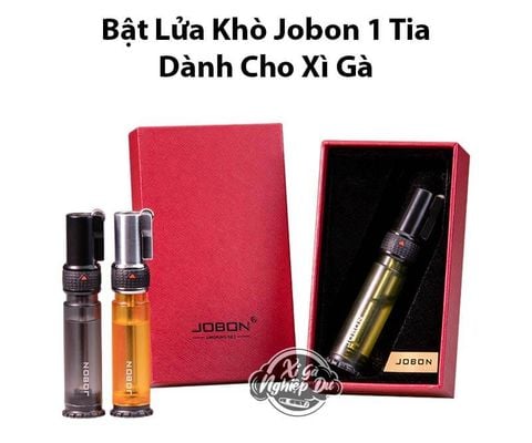 Bật Lửa Khò 1 Tia Jobon - Phụ Kiện Xì Gà Chính Hãng Giá Rẻ