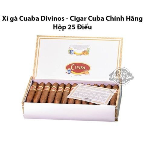 Cigar Cuaba Divinos - Xì Gà Cuba Chính Hãng