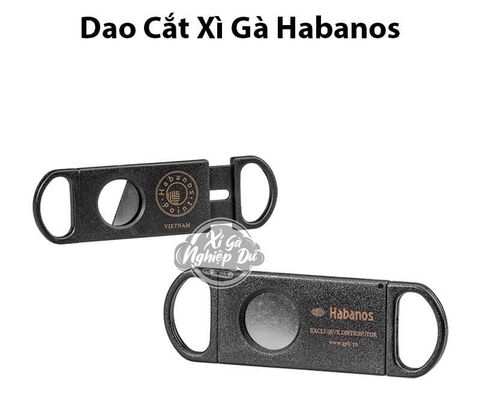 Dao Cắt Xì Gà 1 Lưỡi Habanos - Dụng Cụ Cắt Xì Gà Chính Hãng Giá Rẻ