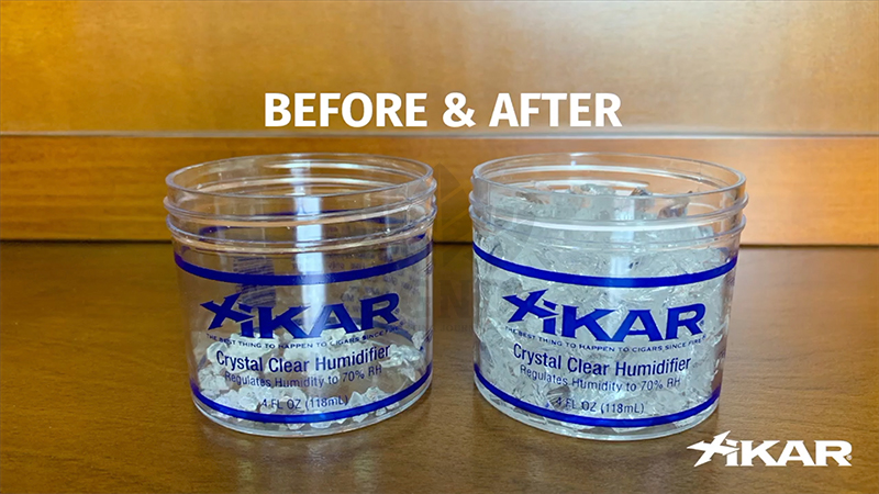 Hũ Cấp Ẩm Xì Gà Xikar Crystal Humidifier 2oz Chính Hãng