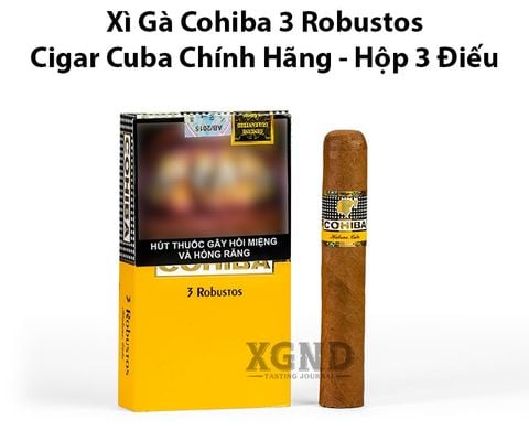 Cigar Cohiba Robusto Habana Cuba - Xì Gà Cuba Chính Hãng