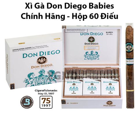 Cigar Don Diego Babies - Xì Gà Chính Hãng