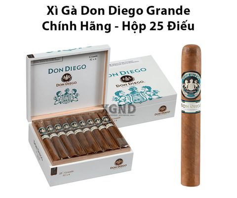 Cigar Don Diego Grande Toro - Xì Gà Dominica Chính Hãng