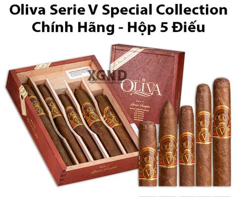 Cigar Oliva Serie V Special Collection - Xì Gà Nicaragua Chính Hãng - Hộp 5 Điếu