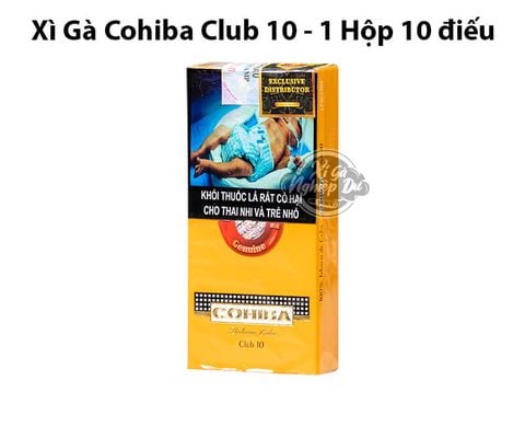 Cigar Mini Cohiba Club - Xì gà Mini Cuba Chính Hãng