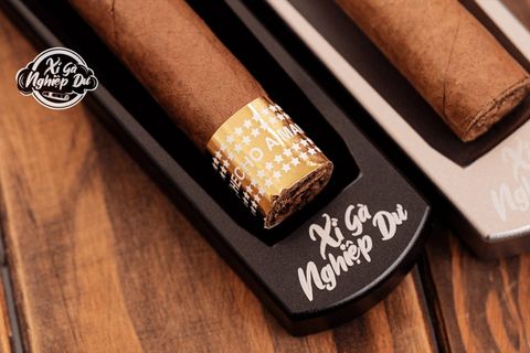 Gạt Tàn Xì Gà Đơn Kim Loại Nguyên Khối - Gạt Tàn Cigar Cho 1 Người