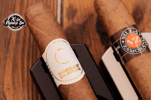 Gạt Tàn Xì Gà Đơn Kim Loại Nguyên Khối - Gạt Tàn Cigar Cho 1 Người