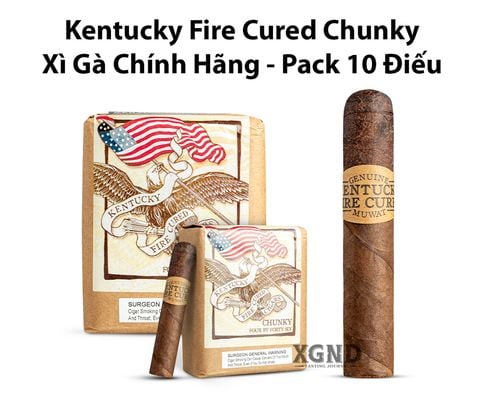 Cigar Kentucky Fire Cured Chunky - Xì Gà Chính Hãng