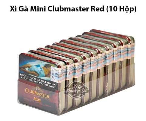 Clubmaster Mini Red - Xì gà Mini Đức Chính hãng