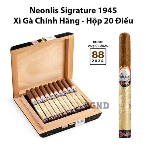 Cigar Neonlis Signature 1945 - Xì gà Việt Nam Chính hãng