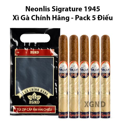 Cigar Neonlis Signature 1945 - Xì gà Việt Nam Chính hãng