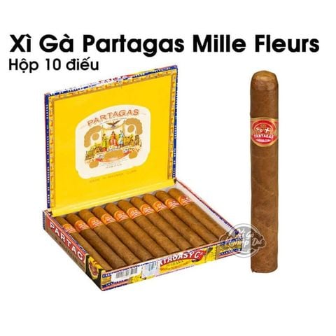 Cigar Cuba Partagas Mille Fleurs - Xì Gà Cuba Chính Hãng
