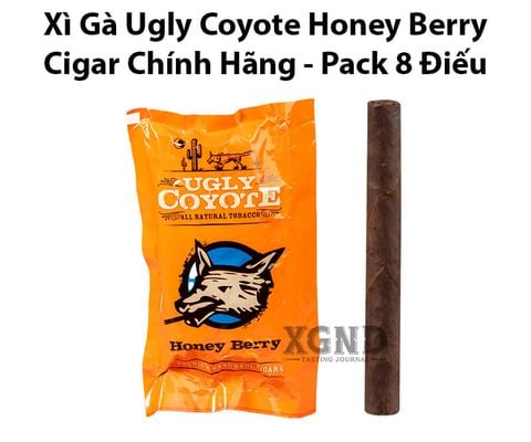 Cigar Ugly Coyote Honey Berry - Xì Gà Mini Chính Hãng - Pack 8 Điếu