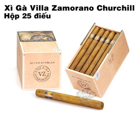 Cigar Villa Zamorano Churchill - Xì Gà Honduras Chính Hãng