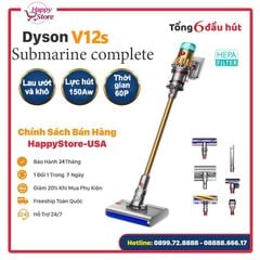 Máy hút bụi LAU NHÀ Dyson V12s Detect Slim Submarine Complete