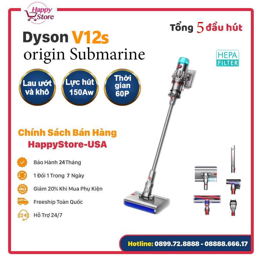 Máy hút bụi LAU NHÀ Dyson V12s Origin Submarine