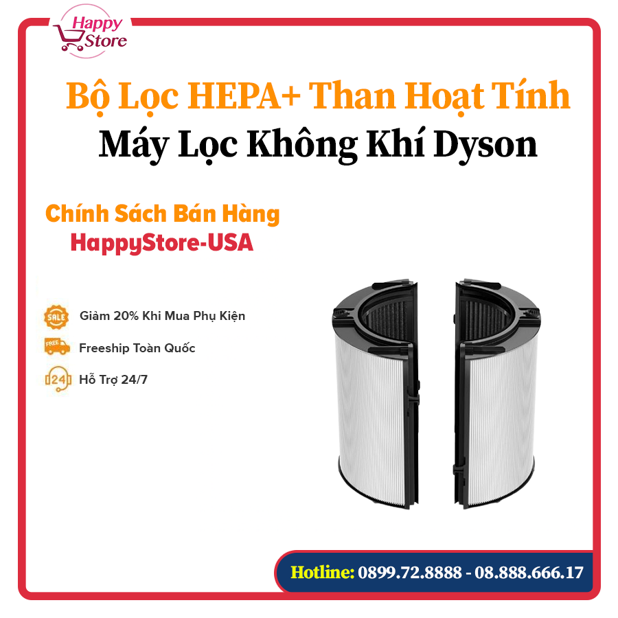 Lõi lọc không khí Dyson filter 360° Combi Glass HEPA+Carbon